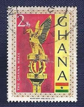Ghana - Ghana.1967.National Symbols 2NP Ghana Mace for sale in ...